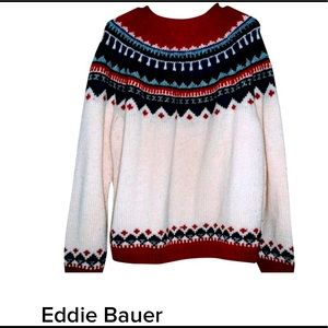 Eddie Bauer Fair Isle Sweater